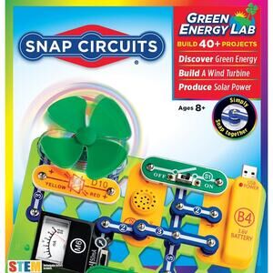 Snap Circuits: Green Energy LAB, STEM Educational Toy, Kids & Adults